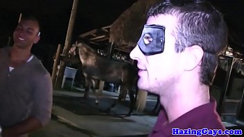 Frat Students Hazed While Blindfolded