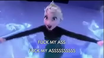 Elsa Screming Because Of The Multiple Dick In Her Ass
