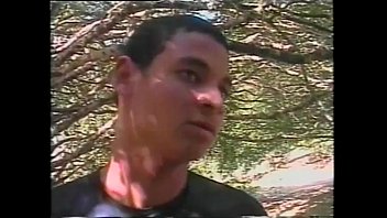 Young Hunks Fucking Outside While Dude Watches Outside