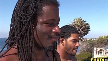 2 Big Black Cocks 4 White Girls Tight Asses