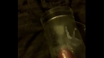 Cumming Hard Into A Cup