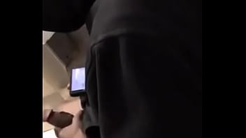 Caught Jerking Off In Bathroom