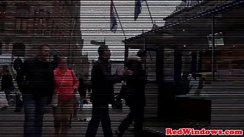 European Slut Banged In Stockings