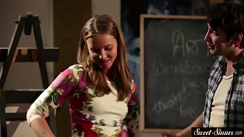 Gorgeous Teen Seduces Her Stepdaddy