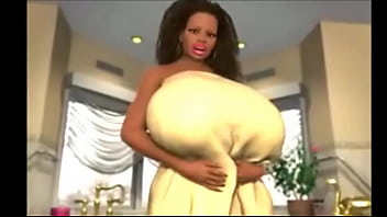 3-d Cartoon Sarah-taking A Bath With Her Big Titties!pre