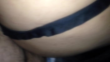 Img 6763 Dando Usando A Calcinha Preta Fio De Borboleta Da Vizinha Graca 2017