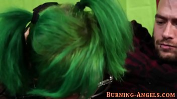 Tattooed Emo Slut Rides