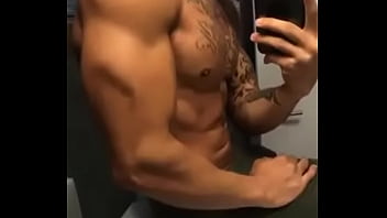 Jeramie Hollins Uses Huge Dick In First Porn