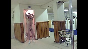 Hangin Out In The Laundrymat On Main Street In The Nude For Fun