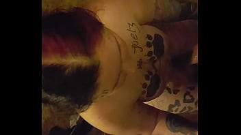 Tattooed Pawg Blowbunny Drains Bbc For Thick Facial