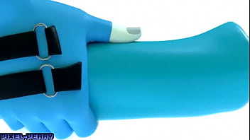 Mlp Futa Blue Vinyl Lollipop