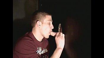 Amazing Cock Eating Encounter With Horny Muscled Stud In Glory Hole