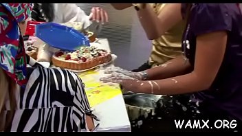 Messy Adult Fun On Web Camera