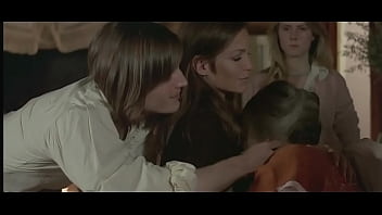 Alexandra Stewart Nude Tits _ Breastfeeding In Black Moon