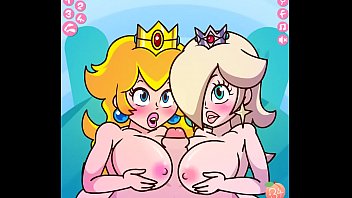 Princess Peach And Rosalina Titjob