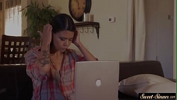 Tittyfucking Stepmom Screwed From Behind