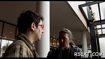 Darksome Angel Sucks A Big Pole