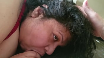 Mature Bbw Latina Wife Sucking Cock
