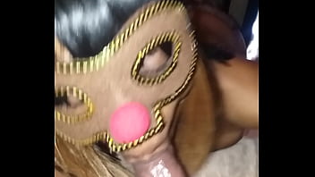 Sucking, Ebony, Mask, Head, Sloppy, Hood - Blowjob - 2025 - Sexy - Performance - Video 4279380
