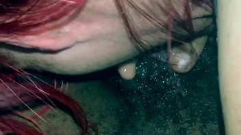 White Girl Gagging And Spitting On Black Cock