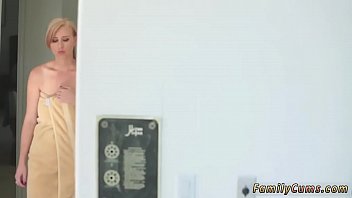 Stepdaddy And Buddy' Stepdaughter Almost Caught By Stepmom