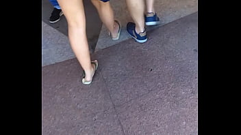 Loirinha O No Gostosa Com Shopping Pai Passeando