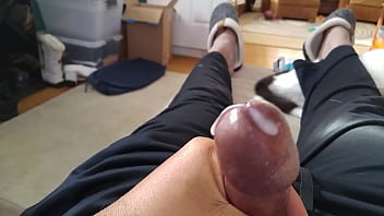 Jacking Off Big Dick With Cumshot