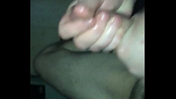 Handjob By Chubby Amateur