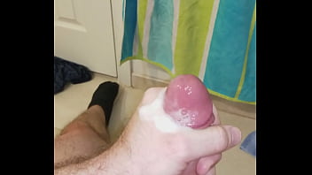 Slow Masturbating. Cumshot