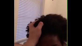 Horny Black Haitian Slut Sucking And Riding My White Cock