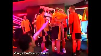 Group Wanking Nudists Gay Today' Competition: A Self-fuck Dildo