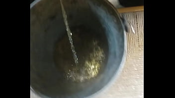 Peeing In A Bucket