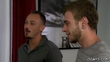 Big Dick 3way In A Barber Shop