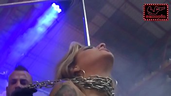 Gaby Y Claudio En El Escenario De Sexplanet Eros Porto 2017