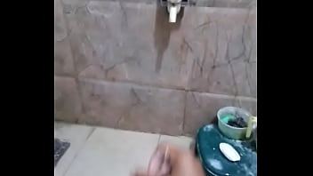 Woke Up With A Hard Cock Today Rushed To The Bathroom...