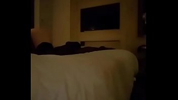 She Is Fucking With Her Red Lingerie On