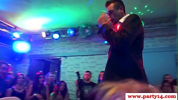 Party Babes Sucking Strippers Hard Cocks