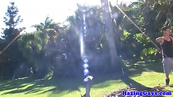 Real Twink Dicksucking Outdoors