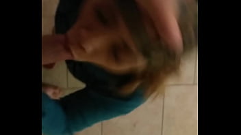 Allyssa Welcomes Mike Home With A Nice Blowjob