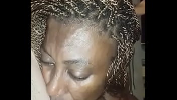 Busi Likes White Cum On Face