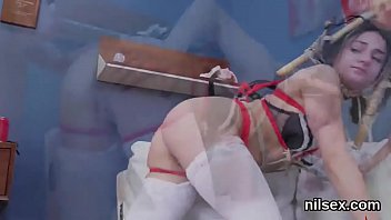 Naughty Nympho Is Brought In Anus Assylum For Awkward Treatment