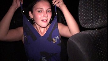 Young Pretty Teen Girl Undressing In Car In Public Cool