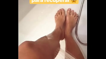 Video Instagram Irene Junquera Reflejo Ducha