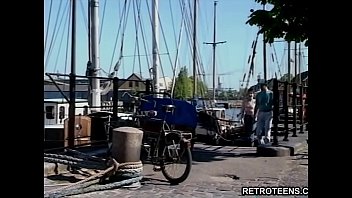 Retro Teen Couple Have A Hot Hardcore Bang