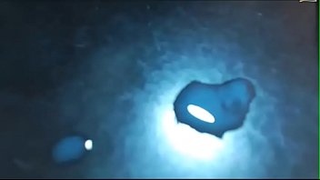 Blue Haired Trans Babe Cumshot