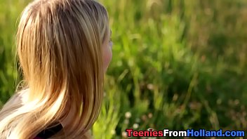 Dutch Teen Fucks Outside