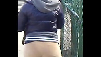 Big Spanish Booty Walking Around