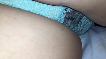 Wifes Ass In Lace Panties