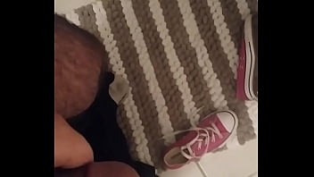 Jizzing In Pink Converse Sneakers