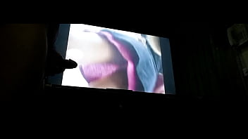 Guy Watching Spy Video And Jerk